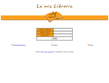 Tablet Screenshot of lamialibreria.it